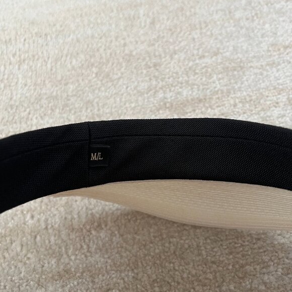 Eric Javits Visor Hat M-L - Picture 4 of 5